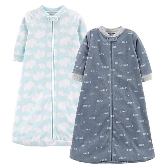 Carter's Other - Baby 2 Pack Microfleece Sleepbag Small